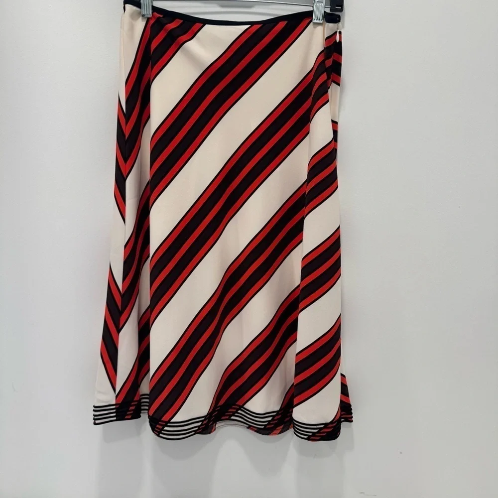 TORY BURCH PRINTED MIDI SKIRT size 10
